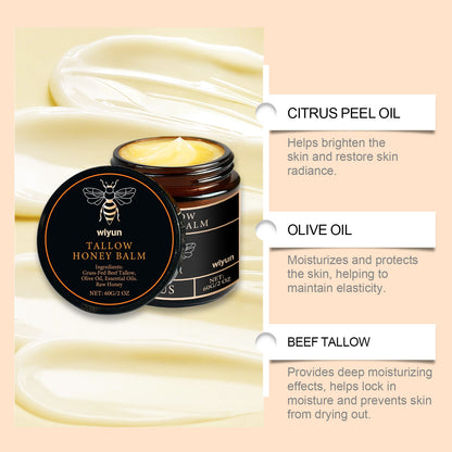 Butter Honey Moisturizing Cream Mild Hydrating Lasting Non-stick